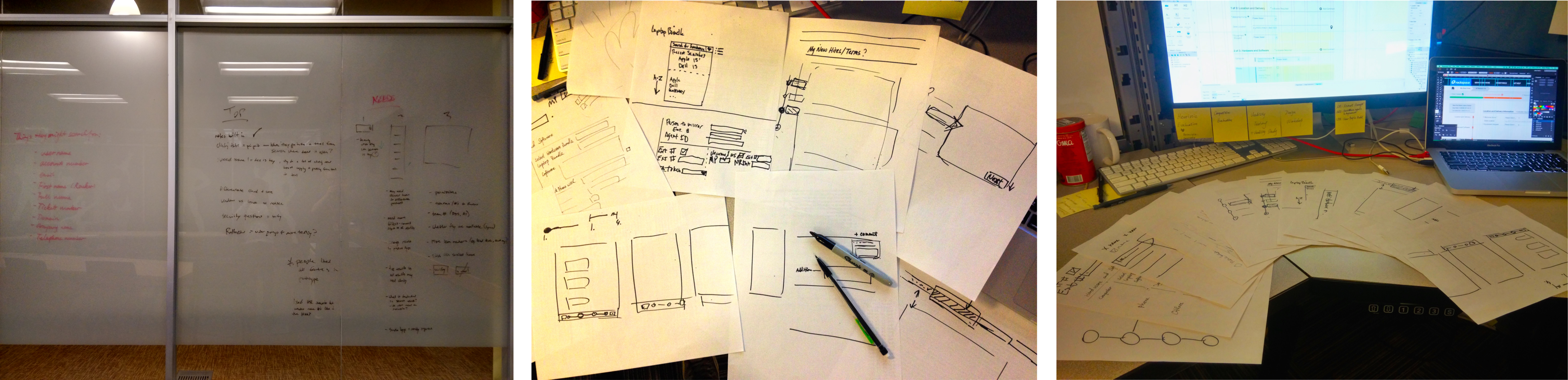 Design exploration for the ServiceNow redesign