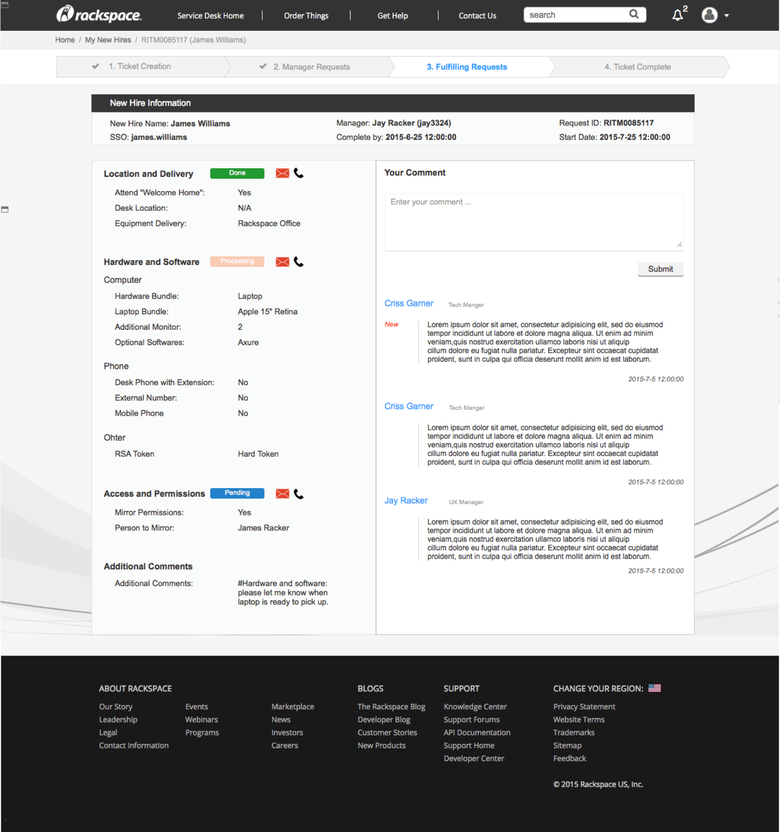 Revised prototype — status check after submission