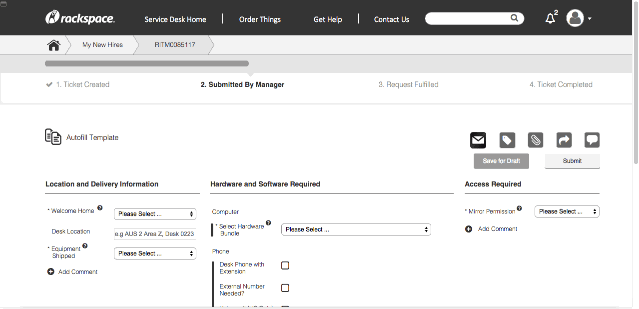 Version 3 — single-page structure with three columns